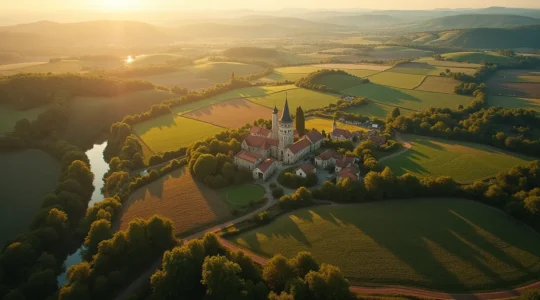 Carte visuelle représentant les pays traditionnels et régions naturelles de France avec leurs frontières culturelles invisibles