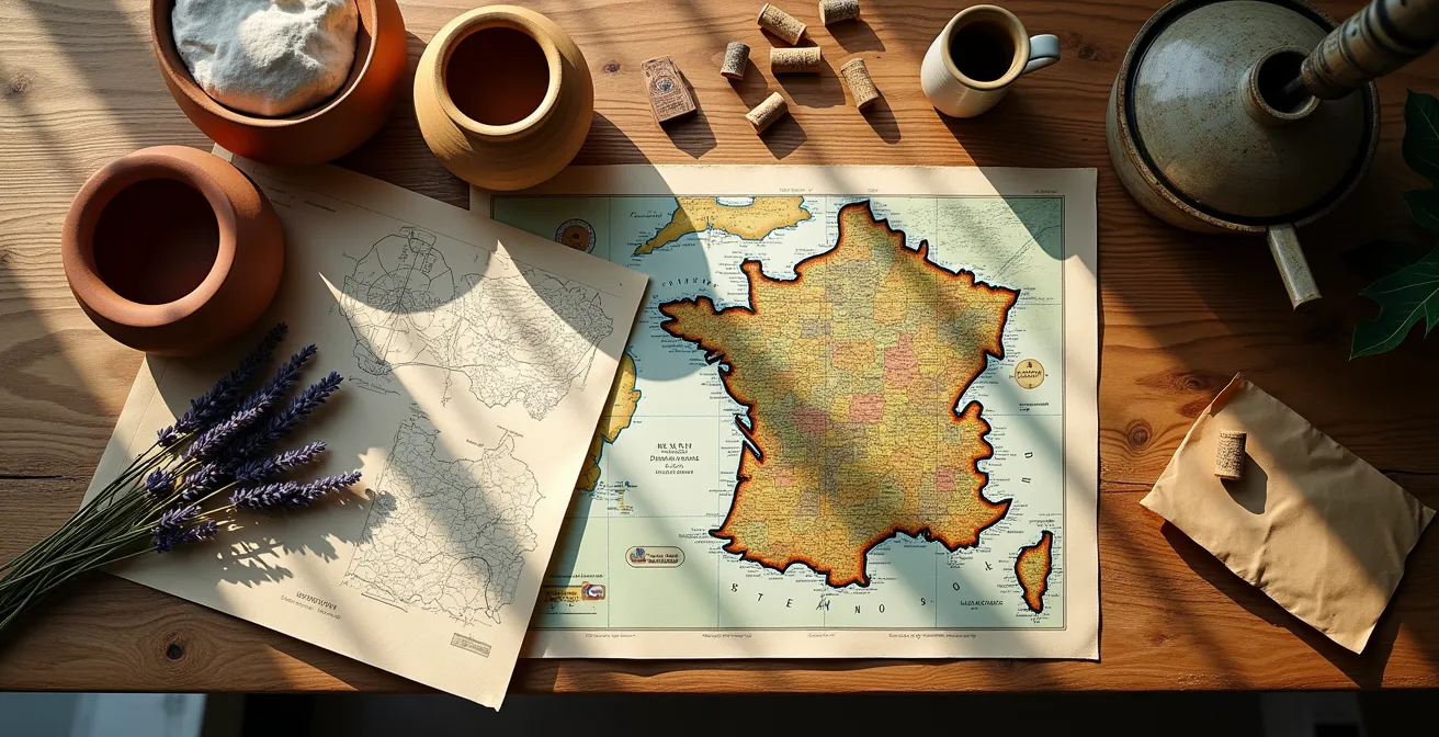 Tableau conceptuel montrant le croisement entre passions personnelles et atouts territoriaux pour définir une micro-niche